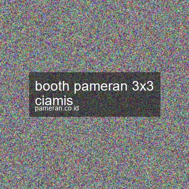 Booth Pameran 3x3 Ciamis