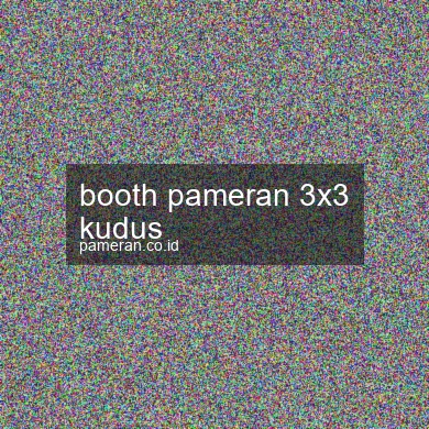 Booth Pameran 3x3 Kudus