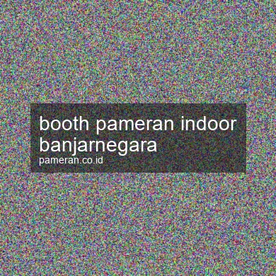 Booth Pameran Indoor Banjarnegara