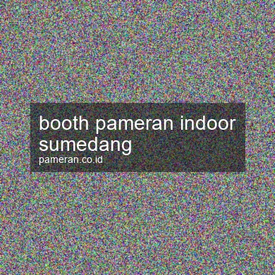 Booth Pameran Indoor Sumedang
