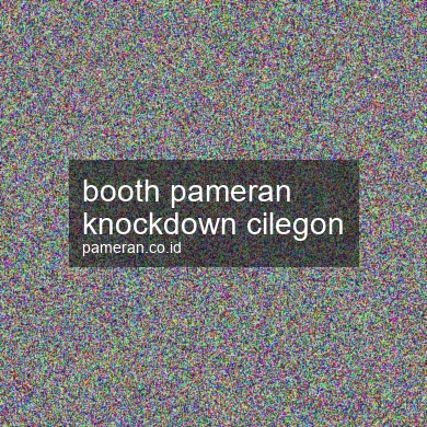 Booth Pameran Knockdown Cilegon