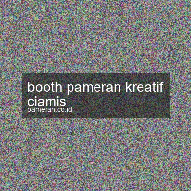 Booth Pameran Kreatif Ciamis