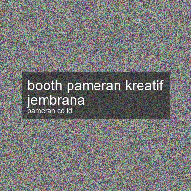 Booth Pameran Kreatif Jembrana