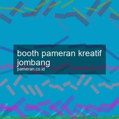 Booth Pameran Kreatif Jombang