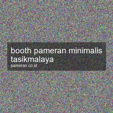 Booth Pameran Minimalis Tasikmalaya