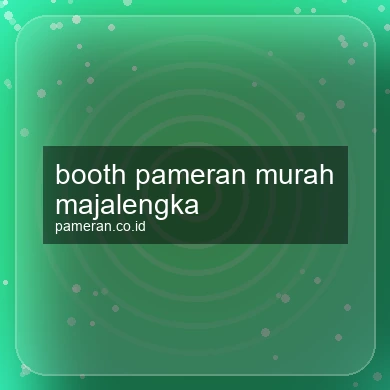 Booth Pameran Murah Majalengka