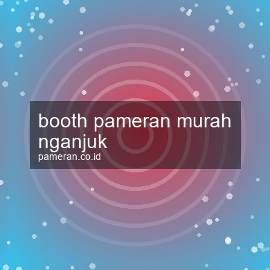 Booth Pameran Murah Nganjuk