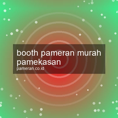 Booth Pameran Murah Pamekasan