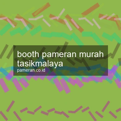 Booth Pameran Murah Tasikmalaya