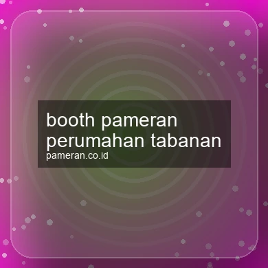 Booth Pameran Perumahan Tabanan