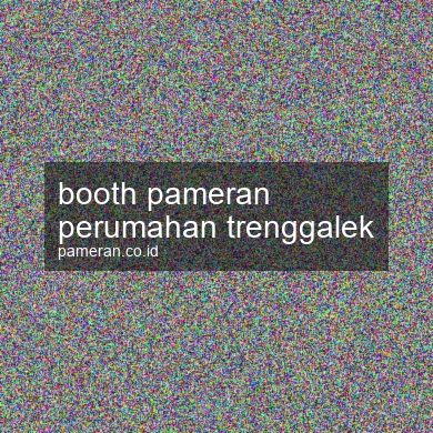 Booth Pameran Perumahan Trenggalek
