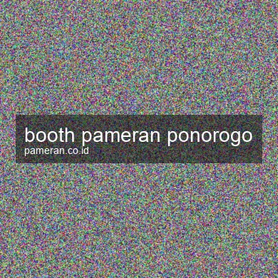 Booth Pameran Ponorogo