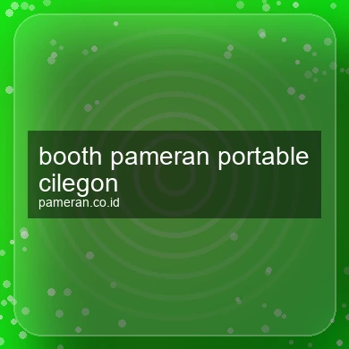 Booth Pameran Portable Cilegon