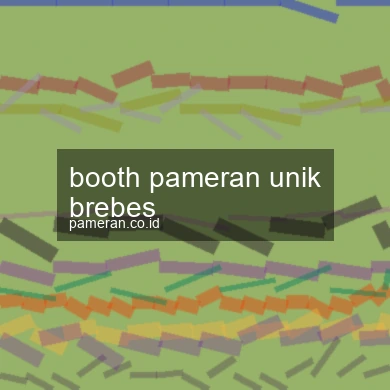 Booth Pameran Unik Brebes