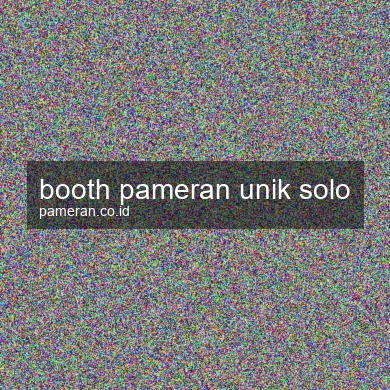 Booth Pameran Unik Solo