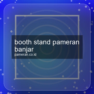 Booth Stand Pameran Banjar