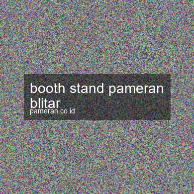 Booth Stand Pameran Blitar