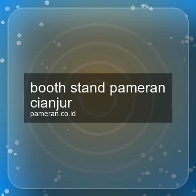Booth Stand Pameran Cianjur