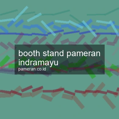 Booth Stand Pameran Indramayu