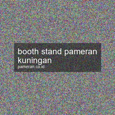 Booth Stand Pameran Kuningan
