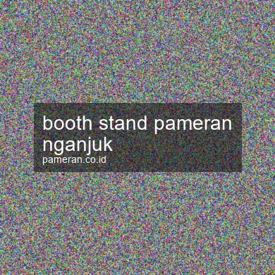 Booth Stand Pameran Nganjuk