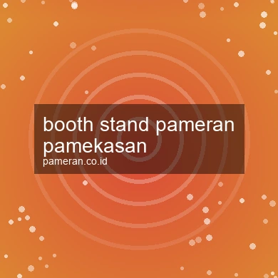 Booth Stand Pameran Pamekasan