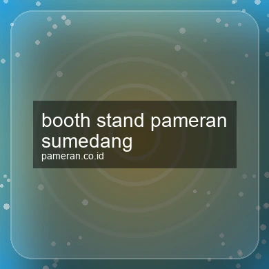 Booth Stand Pameran Sumedang