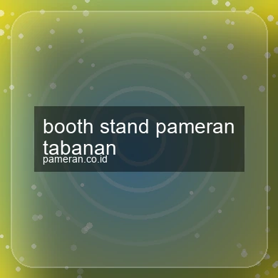 Booth Stand Pameran Tabanan