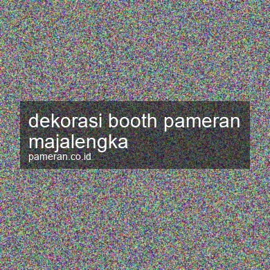 Dekorasi Booth Pameran Majalengka