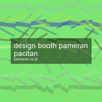 Design Booth Pameran Pacitan