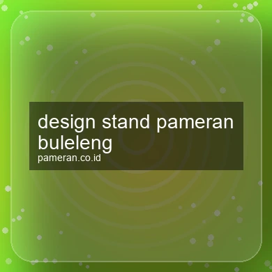 Design Stand Pameran Buleleng