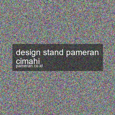 Design Stand Pameran Cimahi