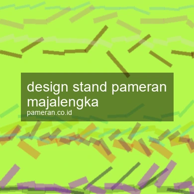 Design Stand Pameran Majalengka