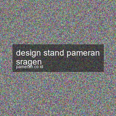 Design Stand Pameran Sragen