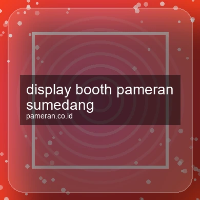 Display Booth Pameran Sumedang