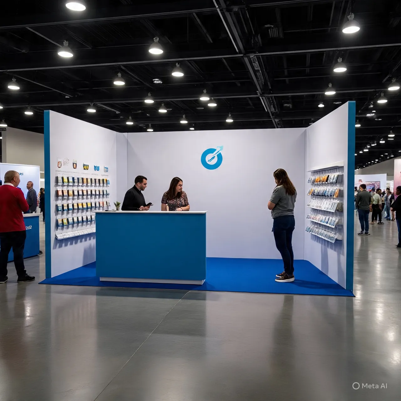 Desain Stand Pameran 3x3 Lumajang