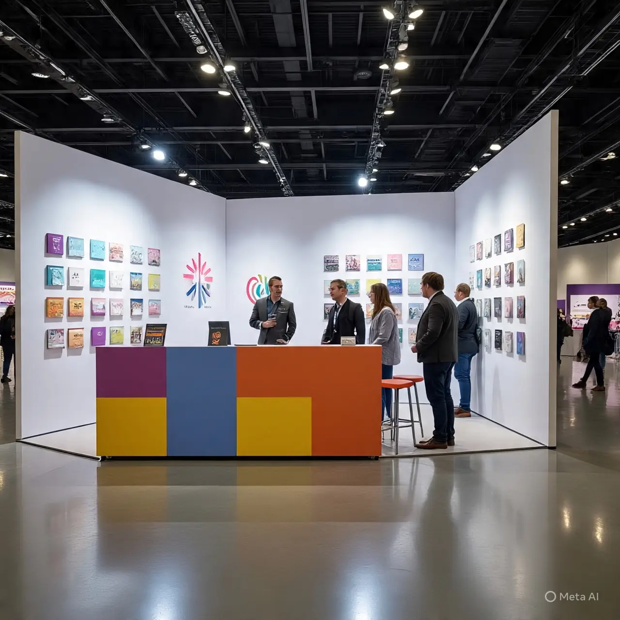 Bikin Booth Pameran Lumajang
