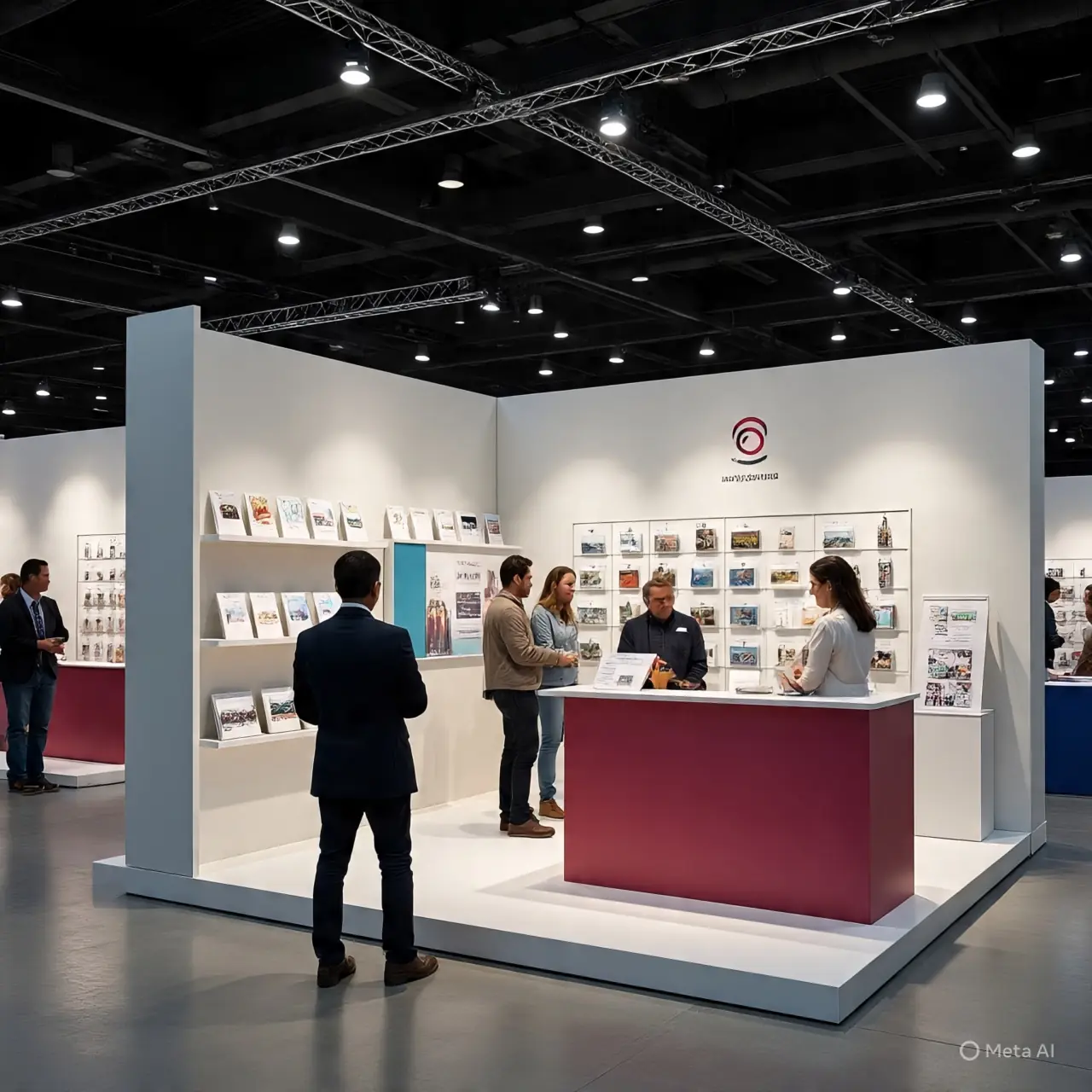 Simple Booth Pameran Lumajang