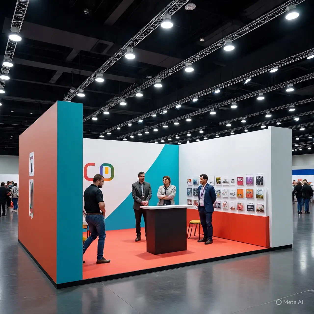 Booth Pameran Minimalis Lumajang