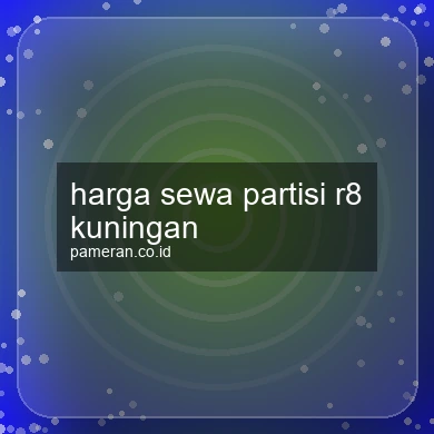 Harga Sewa Partisi R8 Kuningan