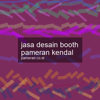 Jasa Desain Booth Pameran Kendal
