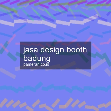 Jasa Design Booth Badung