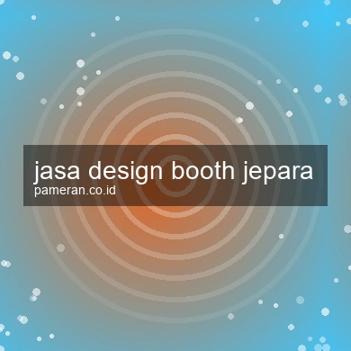 Jasa Design Booth Jepara