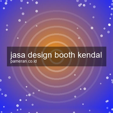 Jasa Design Booth Kendal