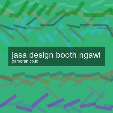 Jasa Design Booth Ngawi