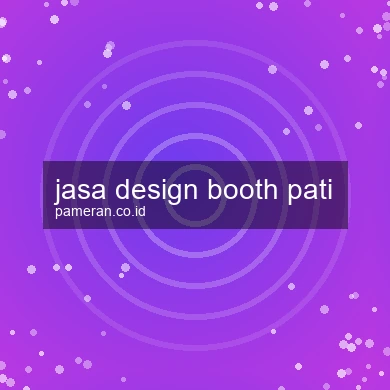 Jasa Design Booth Pati