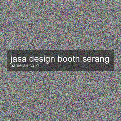 Jasa Design Booth Serang