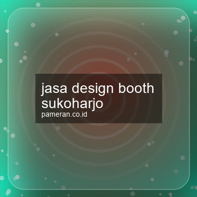 Jasa Design Booth Sukoharjo