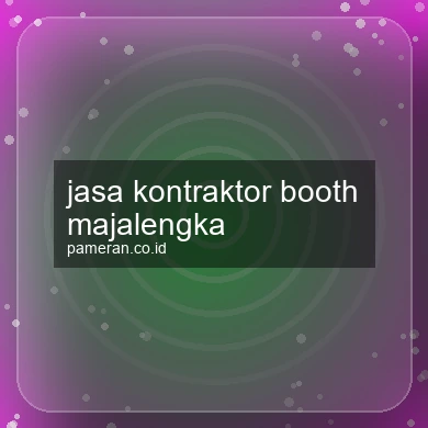 Jasa Kontraktor Booth Majalengka