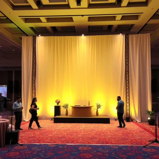 Jasa Rangka Backdrop Pati